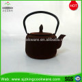 Wholesale 850ML enamelled Chinese thick cast iron teapots